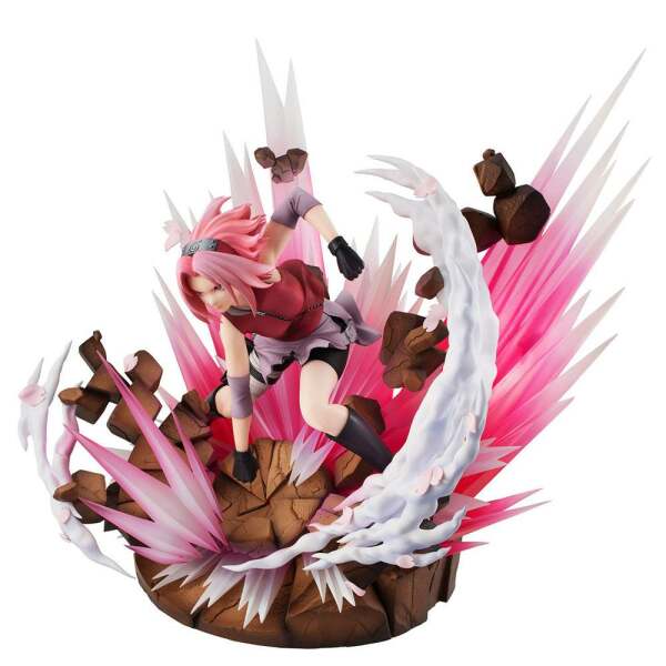 Estatua Haruno Sakura Naruto Gals PVC DX Version 3 27 cm Megahouse - Collector4U.com