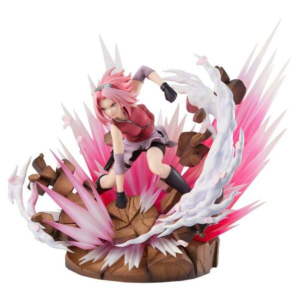 Estatua Haruno Sakura Naruto Gals PVC DX Version 3 27 cm Megahouse - Collector4U.com