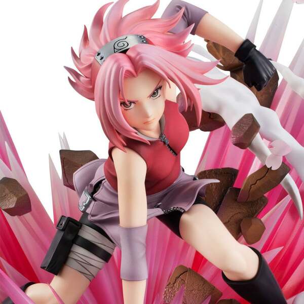 Estatua Haruno Sakura Naruto Gals PVC DX Version 3 27 cm Megahouse - Collector4U.com