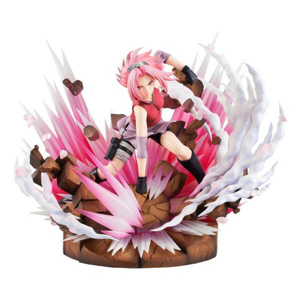 Estatua Haruno Sakura Naruto Gals PVC DX Version 3 27 cm Megahouse - Collector4U.com