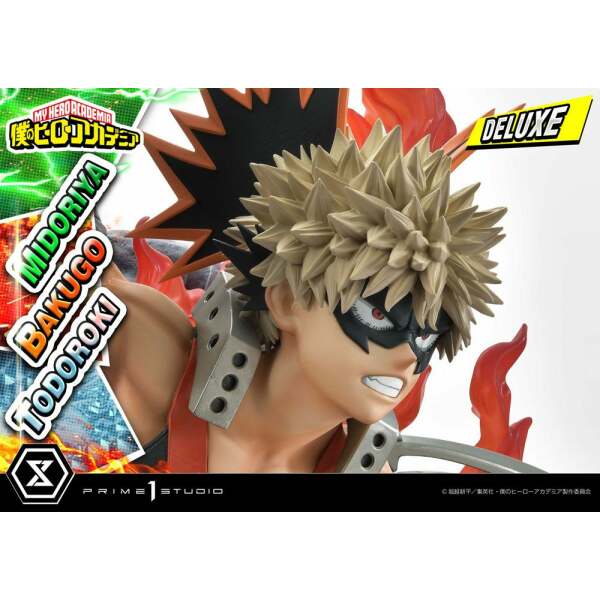 Estatua Midoriya Bakugo & Todoroki Deluxe My Hero Academia Bonus Version 69 cm - Collector4U.com