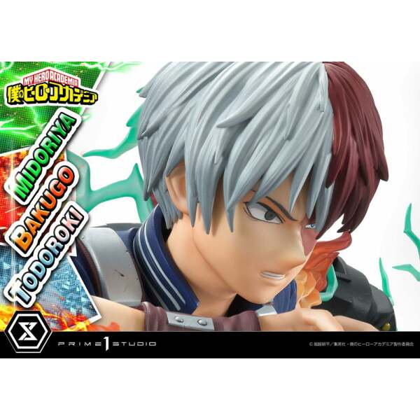 Estatua Midoriya Bakugo & Todoroki My Hero Academia 69 cm - Collector4U.com