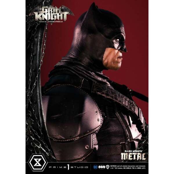 Estatua The Grim Knight Dark Nights: Metal  by Jason Fabok 82 cm - Collector4U.com