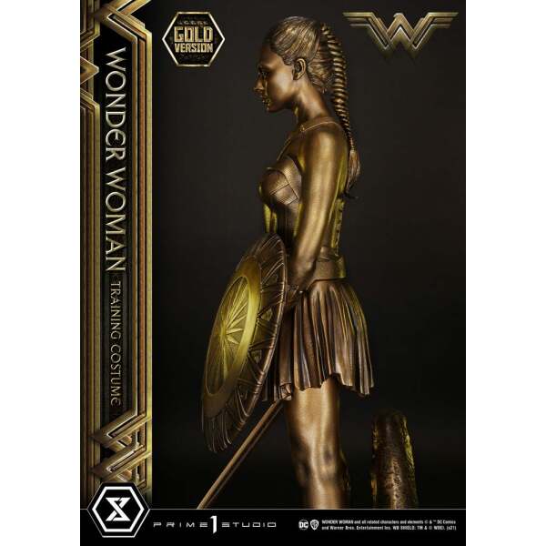 Estatua Wonder Woman Training Costume Gold Version 80 cm Prime 1 Studio - Collector4U.com