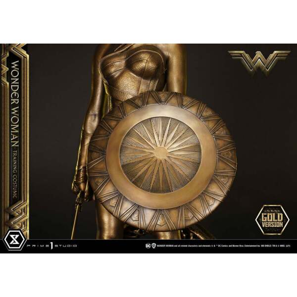 Estatua Wonder Woman Training Costume Gold Version 80 cm Prime 1 Studio - Collector4U.com