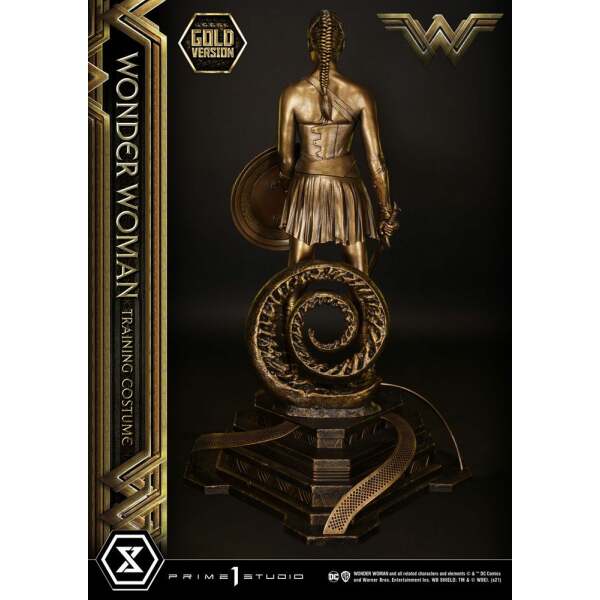 Estatua Wonder Woman Training Costume Gold Version 80 cm Prime 1 Studio - Collector4U.com