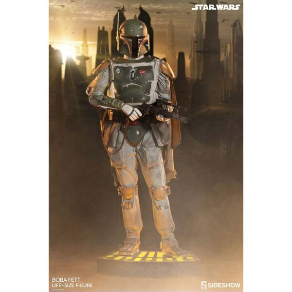 Estatua tamaño real Boba Fett Star Wars 200 cm - Collector4U.com