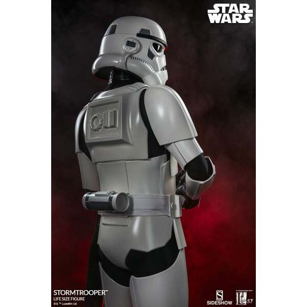 Estatua tamaño real Stormtrooper Star Wars 198 cm Sideshow - Collector4U.com