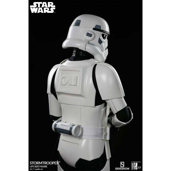 Estatua tamaño real Stormtrooper Star Wars 198 cm Sideshow - Collector4U.com