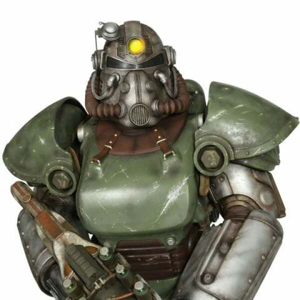 Estatua tamaño real T-51b Power Armor Fallout 4 213 cm - Collector4U.com