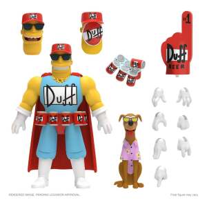 Figura Duffman Los Simpson Ultimates 18 cm Super7 - Collector4U.com