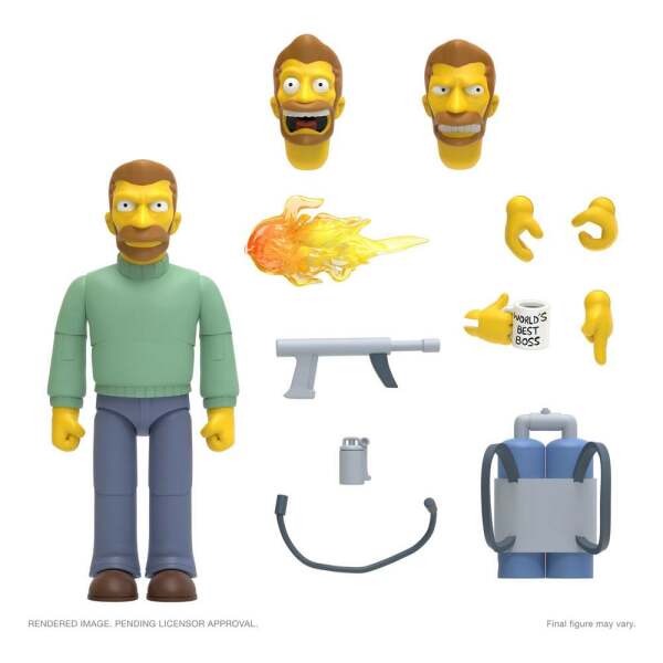 Figura Hank Scorpio Los Simpson Ultimates 18 cm Super7 - Collector4U.com