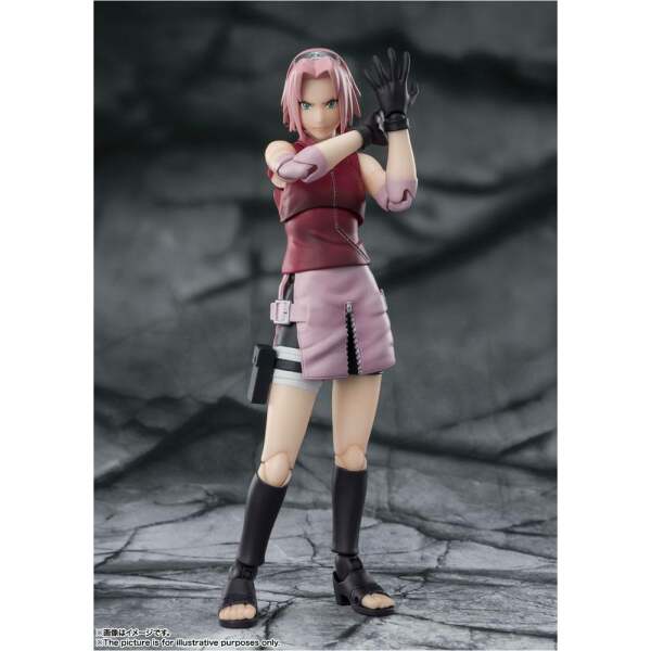 Figura Sakura Haruno Naruto Shippuden S.H. Figuarts Inheritor of Tsunade's indominable will 14 cm Bandai - Collector4U.com