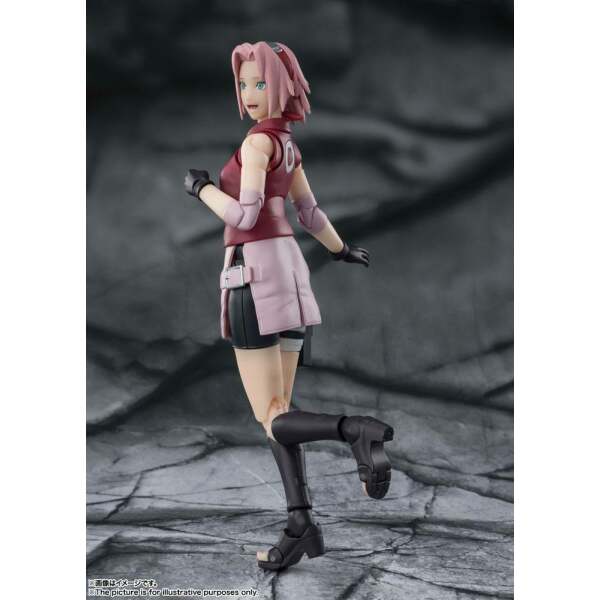 Figura Sakura Haruno Naruto Shippuden S.H. Figuarts Inheritor of Tsunade's indominable will 14 cm Bandai - Collector4U.com