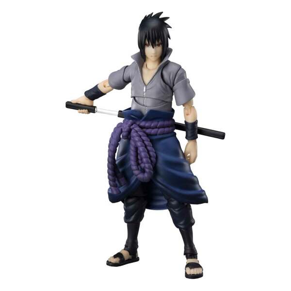 Figura Sasuke Uchiha Naruto Shippuden S.H. Figuarts He who bears all Hatred 15 cm Bandai - Collector4U.com