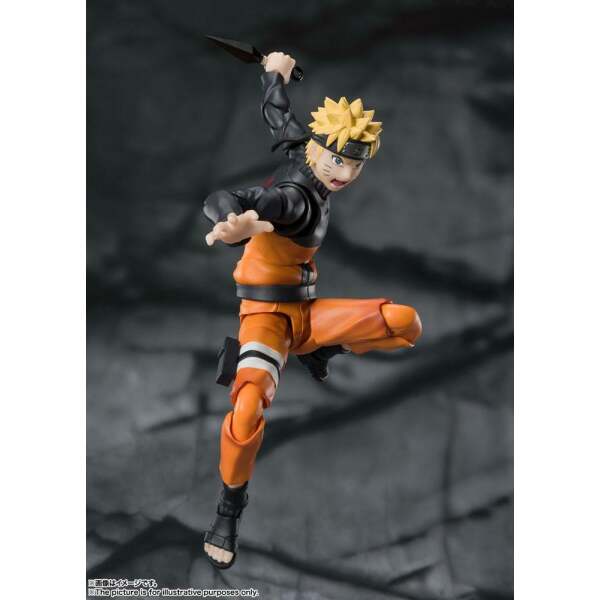 Figura Uzumaki Naruto Shippuden S.H. Figuarts Naruto The Jinchuuriki entrusted with Hope 14 cm Bandai - Collector4U.com