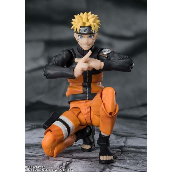 Figura Uzumaki Naruto Shippuden S.H. Figuarts Naruto The Jinchuuriki entrusted with Hope 14 cm Bandai - Collector4U.com