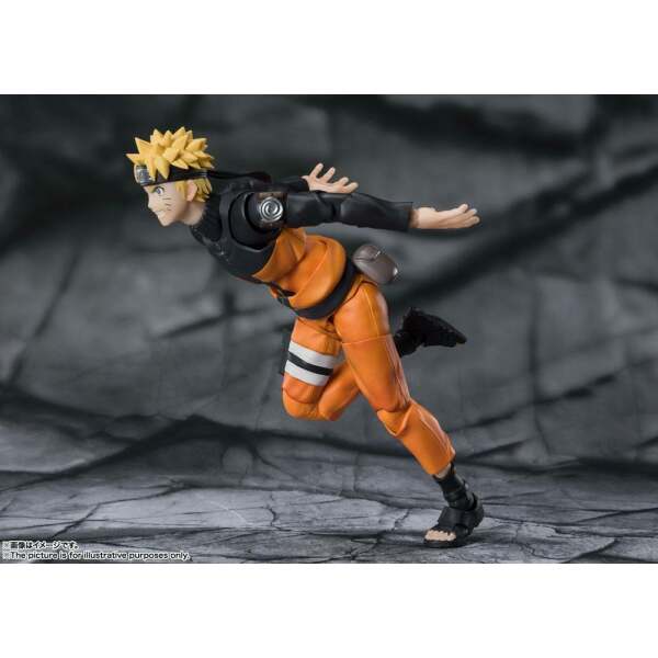 Figura Uzumaki Naruto Shippuden S.H. Figuarts Naruto The Jinchuuriki entrusted with Hope 14 cm Bandai - Collector4U.com