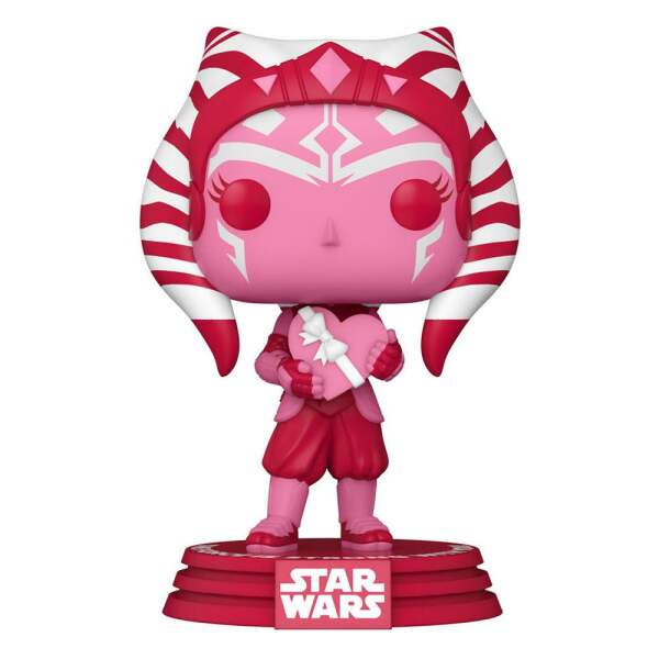 Funko Ahsoka Star Wars San Valentín POP! Vinyl Figura 9cm - Collector4U.com