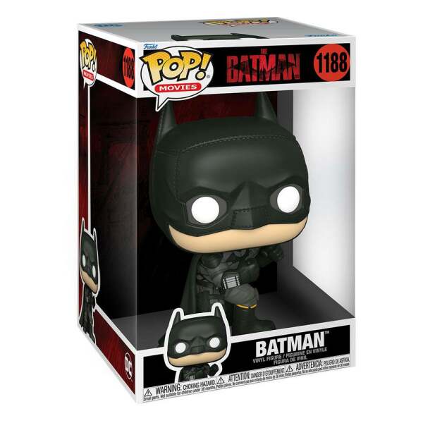 Funko Batman attack The Batman 2022 Figura POP! Heroes Vinyl 25cm - Collector4U.com