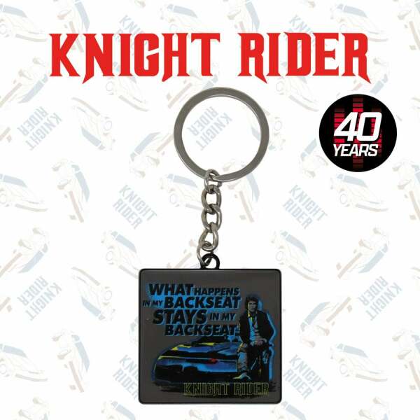 Llavero metálico Knight Rider El Coche Fantástico 40th Anniversary FaNaTtik - Collector4U.com