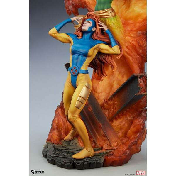 Maqueta Phoenix and Jean Grey Marvel Maquette 66 cm Sideshow - Collector4U.com