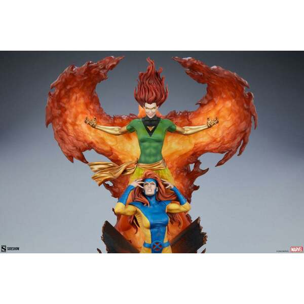 Maqueta Phoenix and Jean Grey Marvel Maquette 66 cm Sideshow - Collector4U.com