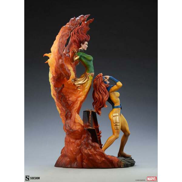 Maqueta Phoenix and Jean Grey Marvel Maquette 66 cm Sideshow - Collector4U.com