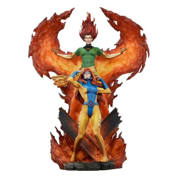 Maqueta Phoenix and Jean Grey Marvel Maquette 66 cm Sideshow - Collector4U.com