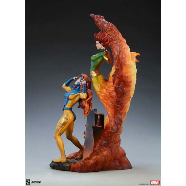 Maqueta Phoenix and Jean Grey Marvel Maquette 66 cm Sideshow - Collector4U.com