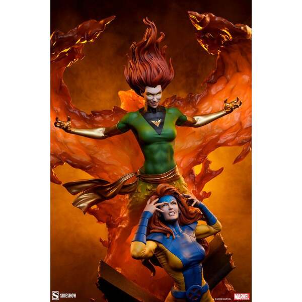 Maqueta Phoenix and Jean Grey Marvel Maquette 66 cm Sideshow - Collector4U.com