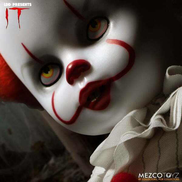 Muñeco Pennywise Stephen King's It Living Dead Dolls 25 cm Mezco Toys - Collector4U.com