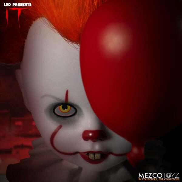 Muñeco Pennywise Stephen King's It Living Dead Dolls 25 cm Mezco Toys - Collector4U.com