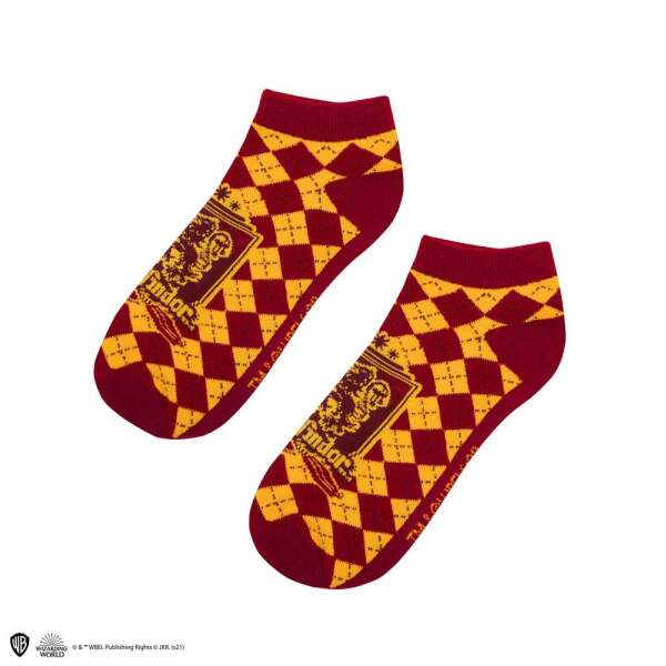 Pack de 3 Pares de calcetines tobilleros Gryffindor Harry Potter Cinereplicas - Collector4U.com