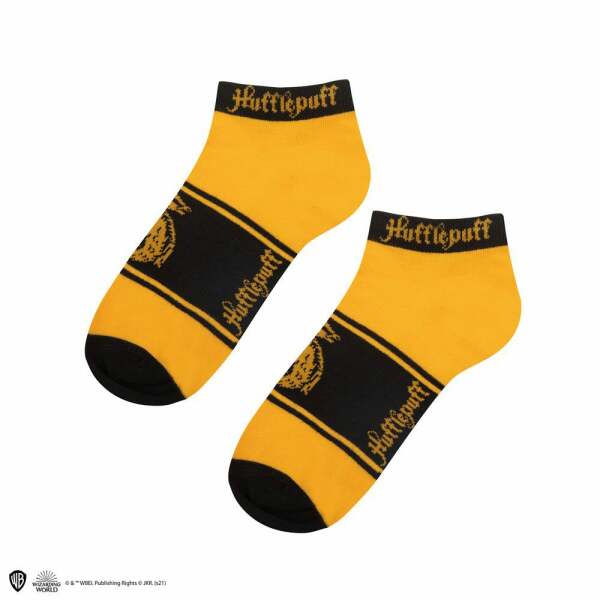 Pack de 3 Pares de calcetines tobilleros Hufflepuff Harry Potter Cinereplicas - Collector4U.com