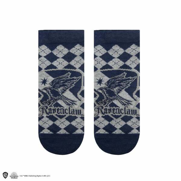 Pack de 3 Pares de calcetines tobilleros Ravenclaw Harry Potter Cinereplicas - Collector4U.com