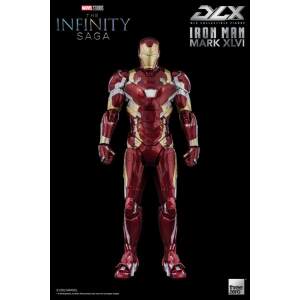 Figura Iron Man Mark 46 Infinity Saga 1/12 DLX 17 cm Threezero - Collector4U.com