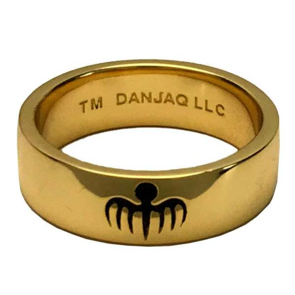 Anillo Number 1 de Blofeld Spectre James Bond 007 réplica 1/1 (Plata de ley, dorado) - Collector4U.com