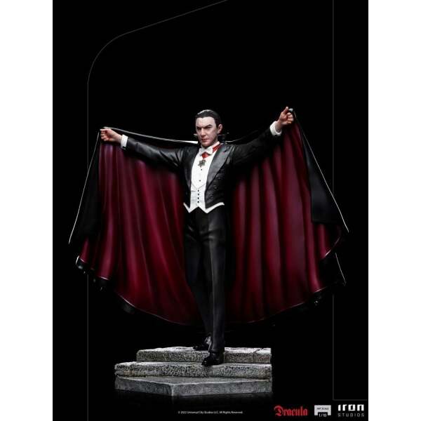 Estatua Drácula Universal Monsters 1/10 Art Scale 22cm Iron Studios - Collector4U.com