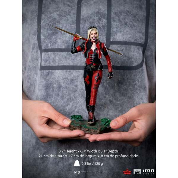 Estatua Harley Quinn The Suicide Squad  DC Comics 1/10 BDS Art Scale 21cm Iron Studios - Collector4U.com