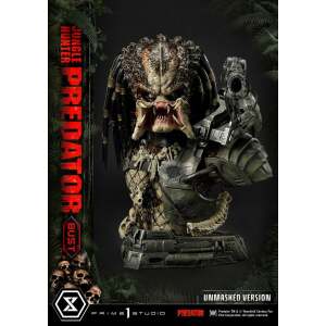 Busto Predator Unmasked Version 1/3 Jungle Hunter Predator 37cm Prime 1 Studio - Collector4U.com