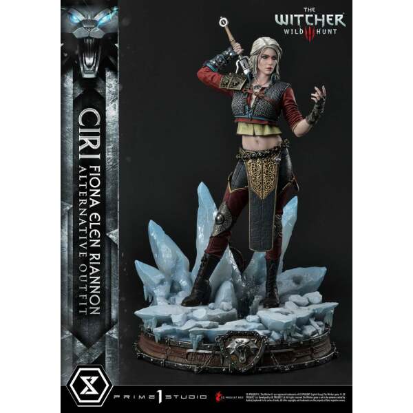 Estatua Cirilla Fiona Elen Riannon Witcher 3 Wild Hunt 1/4 Alternative Outfit 55 cm Prime 1 Studio - Collector4U.com