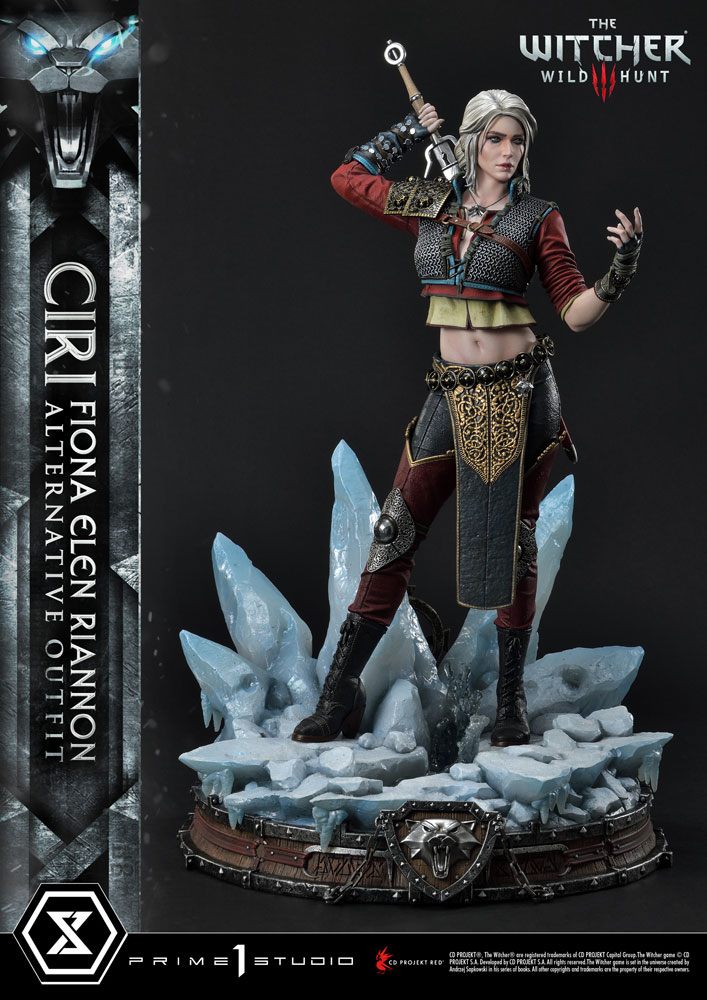 Estatua Cirilla Fiona Elen Riannon Witcher 3 Wild Hunt 1/4 Alternative Outfit 55 cm Prime 1 Studio