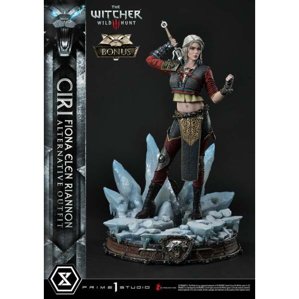 Estatua Cirilla Fiona Elen Riannon Witcher 3 Wild Hunt 1/4 Alternative Outfit Deluxe Bonus Version 55 cm Prime 1 Studio - Collector4U.com