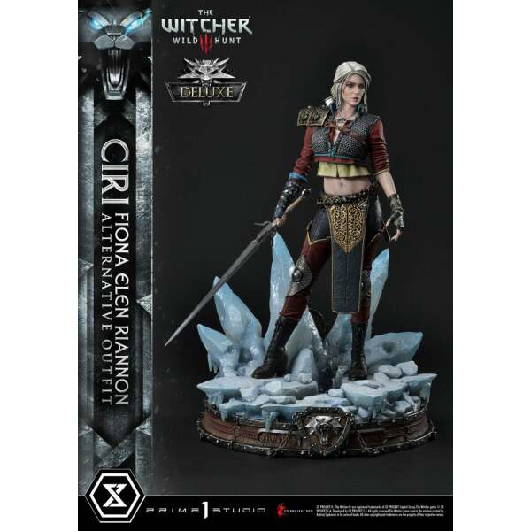 Estatua Cirilla Fiona Elen Riannon Witcher 3 Wild Hunt 1/4 Alternative Outfit Deluxe Bonus Version 55 cm Prime 1 Studio - Collector4U.com