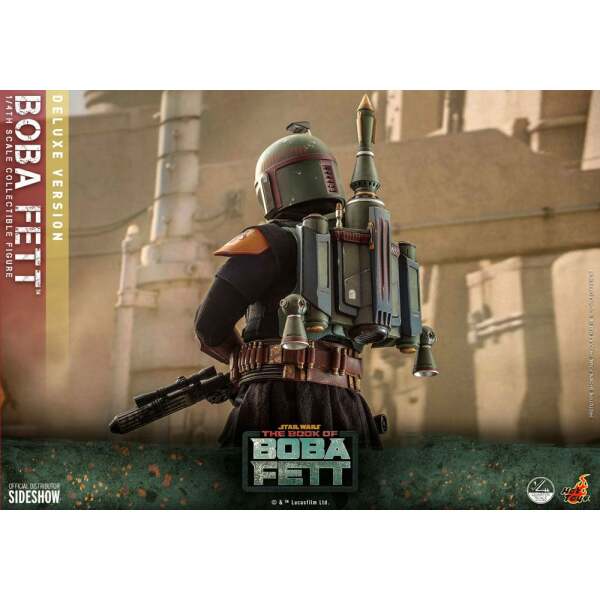 Figura Boba Fett Star Wars: The Book of Boba Fett 1/4 (Deluxe Version) 45 cm Hot Toys - Collector4U.com