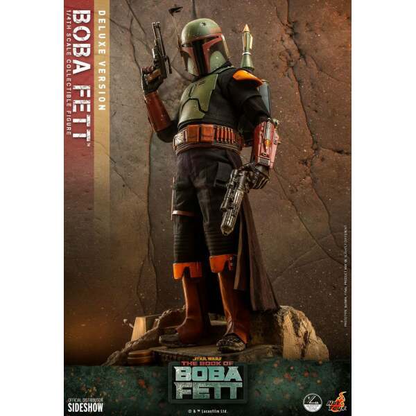 Figura Boba Fett Star Wars: The Book of Boba Fett 1/4 (Deluxe Version) 45 cm Hot Toys - Collector4U.com