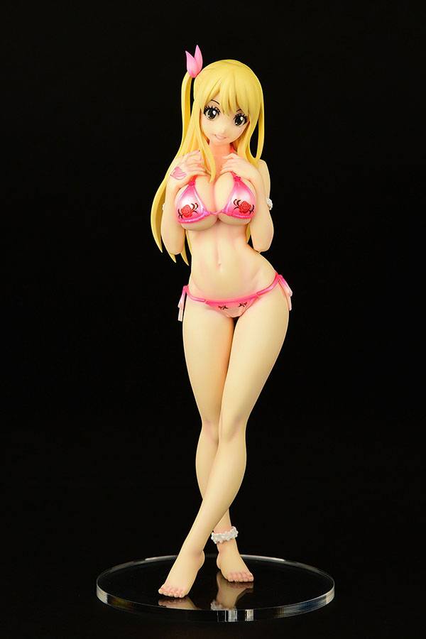 Estatua Lucy Heartfilia Swimsuit Pure in Heart MaxCute Ver. Fairy Tail PVC 1/6 27cm Orca Toys