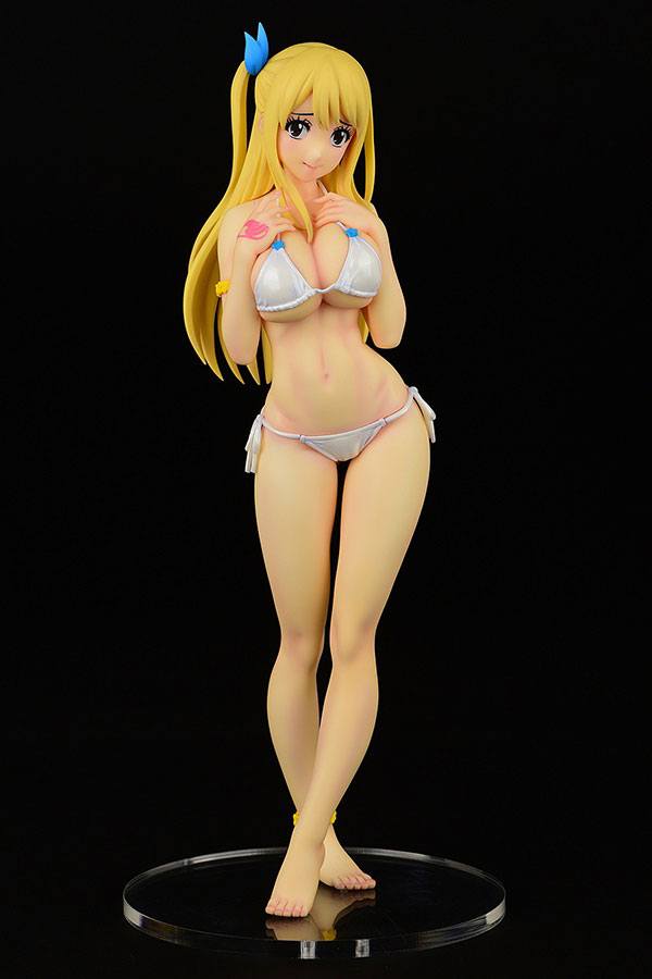 Estatua Lucy Heartfilia Swimsuit Pure in Heart Fairy Tail PVC 1/6 27cm Orca Toys