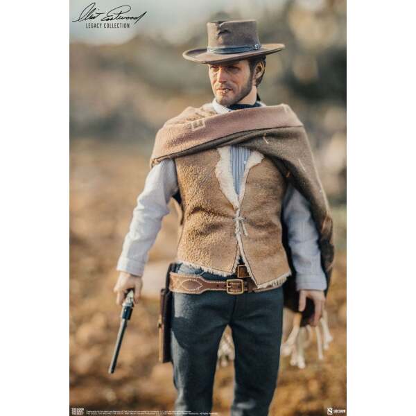 Figura Clint Eastwood El bueno, el feo y el malo Legacy Collection 1/6 30cm Sideshow - Collector4U.com